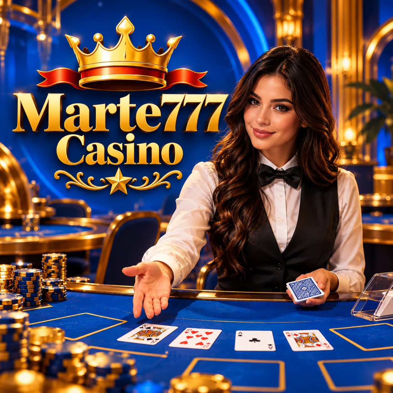 Mesas con crupier en vivo las 24 horas